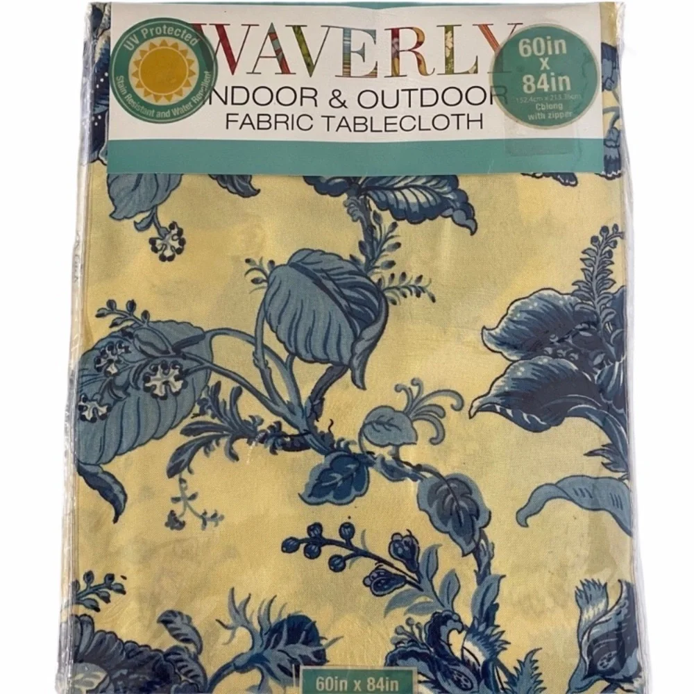 Tablecloth Waverly 60x84 Waverly Indoor Outdoor